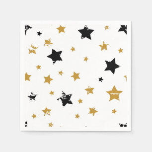 Stars pattern napkin