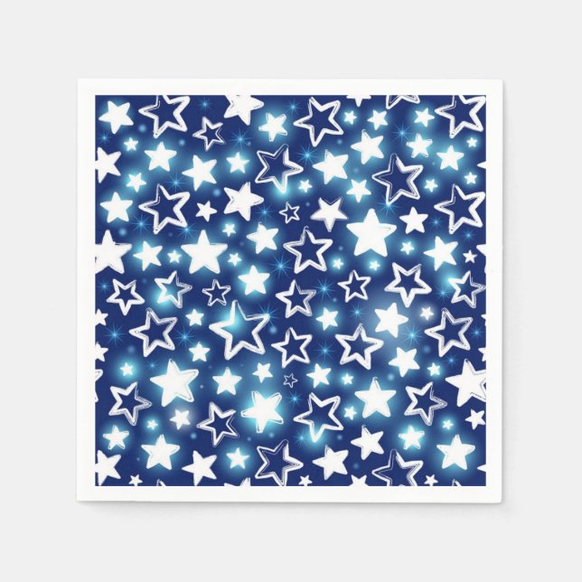 Stars pattern napkin (Front)