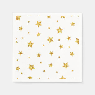Stars pattern napkin