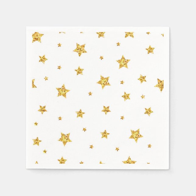 Stars pattern napkin (Front)
