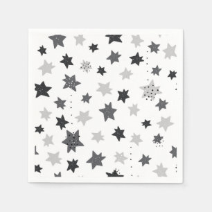 Stars pattern napkin