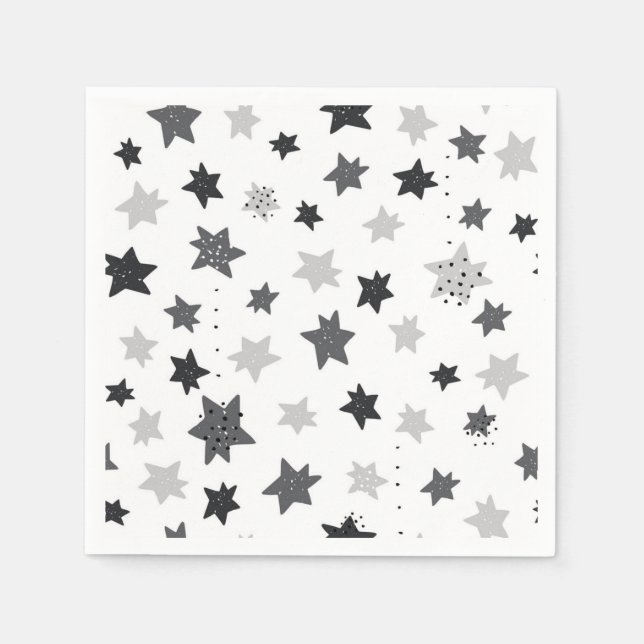 Stars pattern napkin (Front)