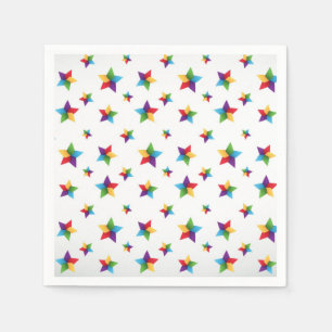 Stars pattern napkin