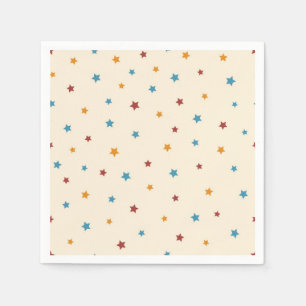 Stars pattern napkin