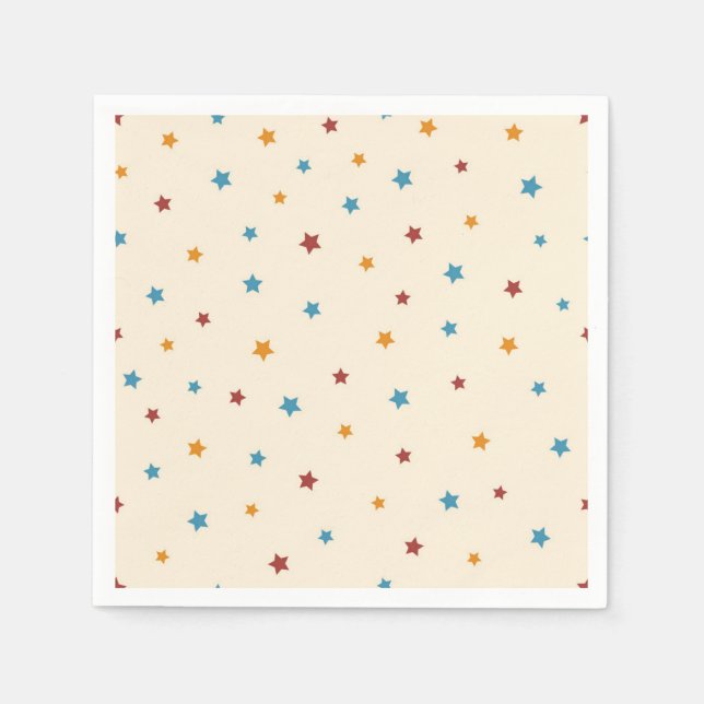 Stars pattern napkin (Front)