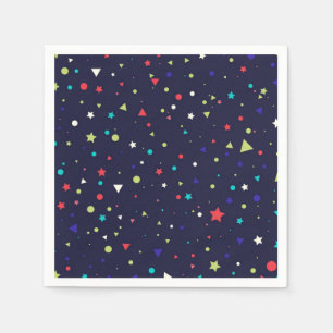 Stars pattern napkin