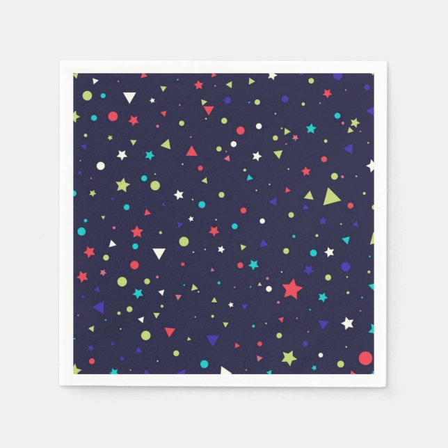 Stars pattern napkin (Front)