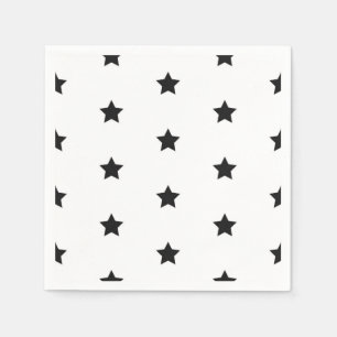 Stars pattern napkin
