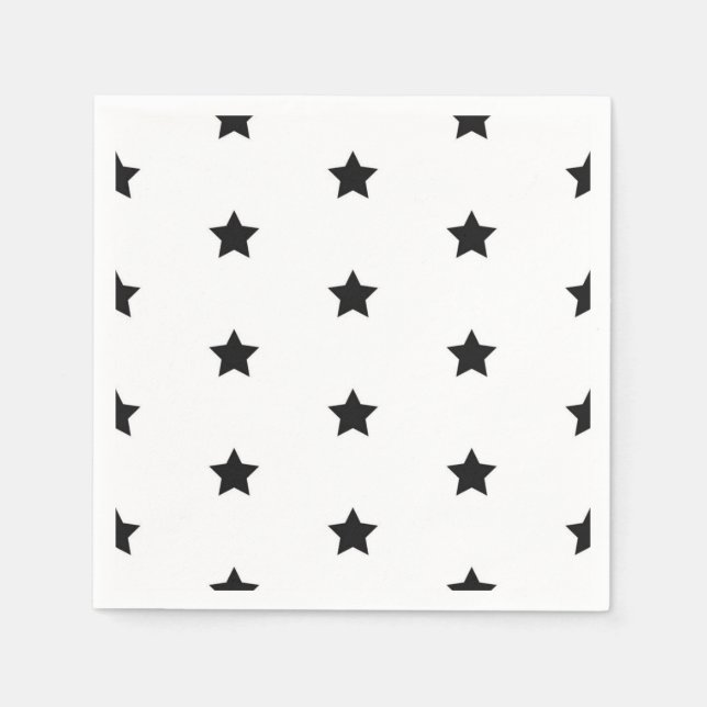 Stars pattern napkin (Front)