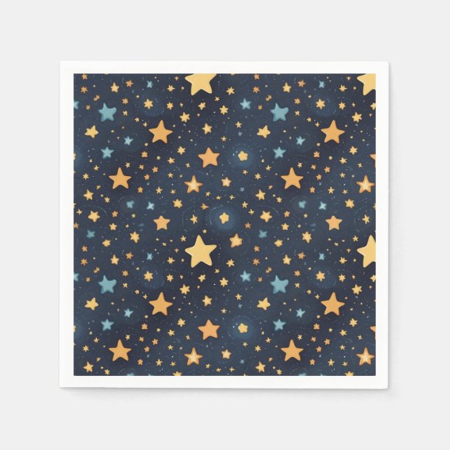 Stars pattern napkin (Front)