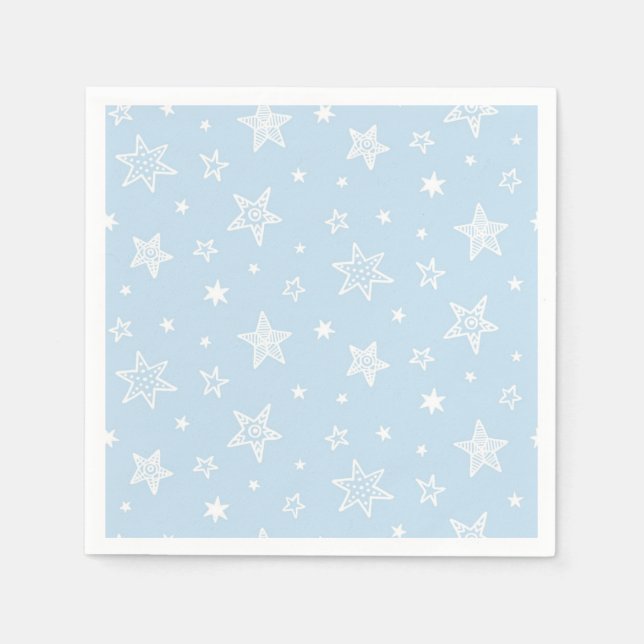 Stars pattern napkin (Front)