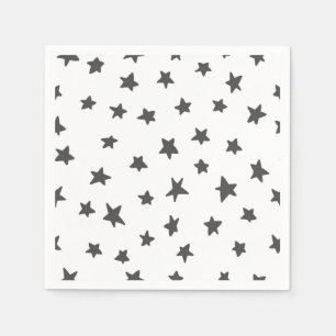 Stars pattern napkin