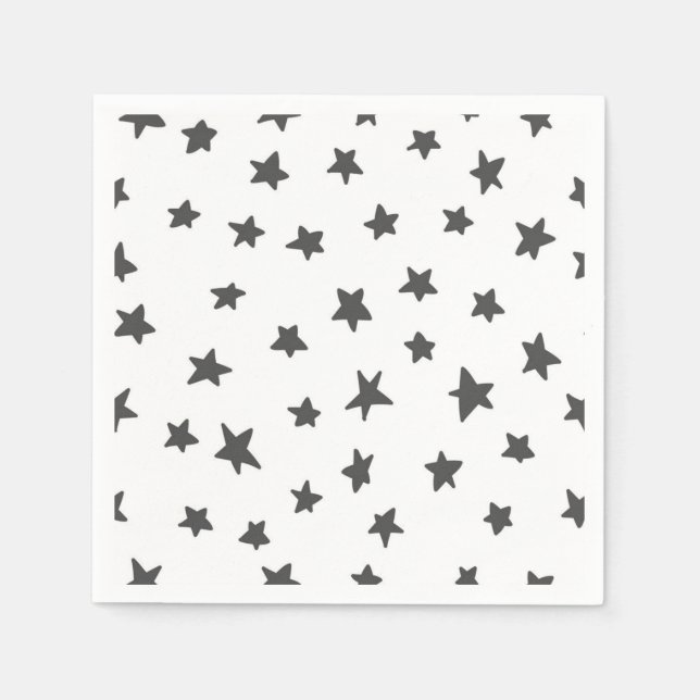 Stars pattern napkin (Front)