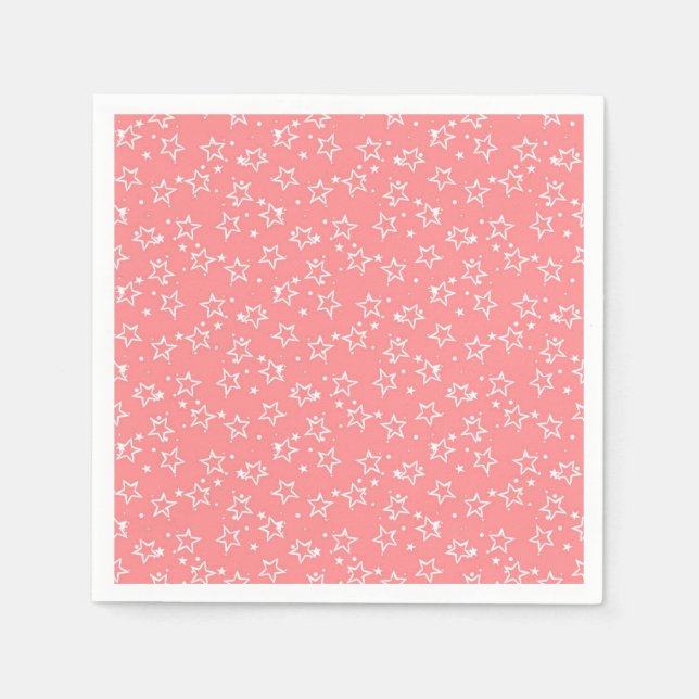 Stars pattern napkin (Front)