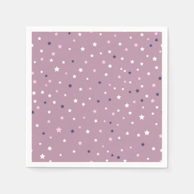 Stars pattern napkin (Front)