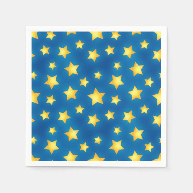 Stars pattern napkin (Front)