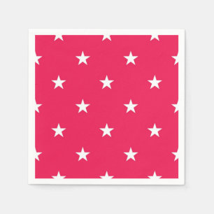 Stars pattern napkin