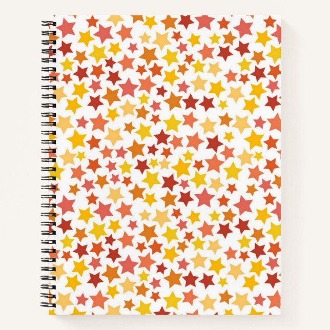 Stars pattern notebook (Front)