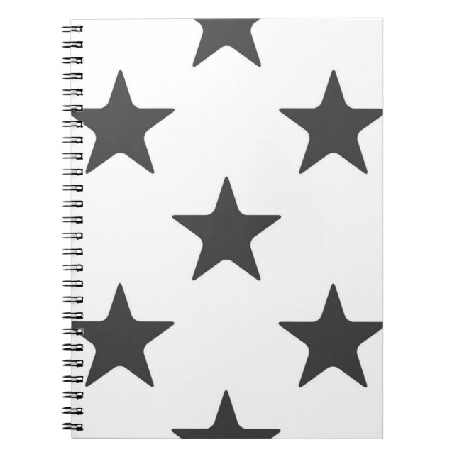 Stars pattern notebook (Front)