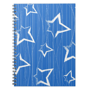 Stars pattern notebook