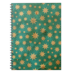 Stars pattern notebook