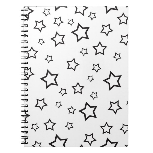 Stars pattern notebook (Front)
