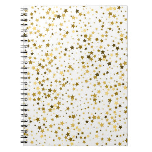 Stars pattern notebook