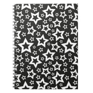 Stars pattern notebook