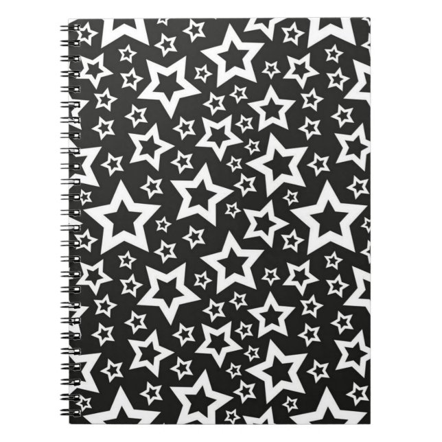 Stars pattern notebook (Front)
