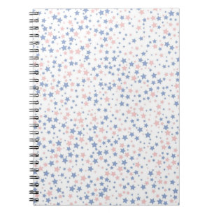 Stars pattern notebook