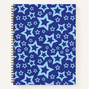 Stars pattern notebook