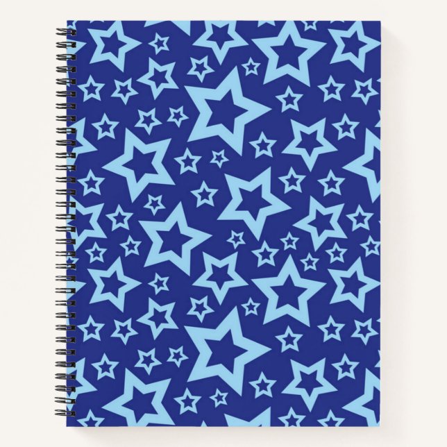 Stars pattern notebook (Front)