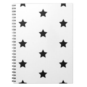 Stars pattern notebook