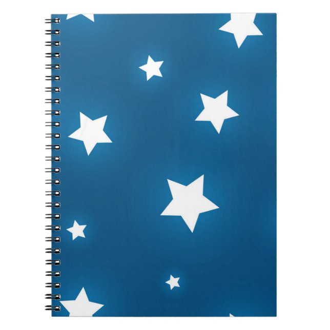 Stars pattern notebook (Front)