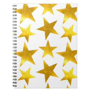 Stars pattern notebook