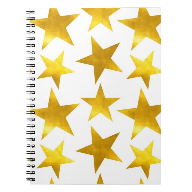 Stars pattern notebook (Front)