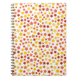 Stars pattern notebook