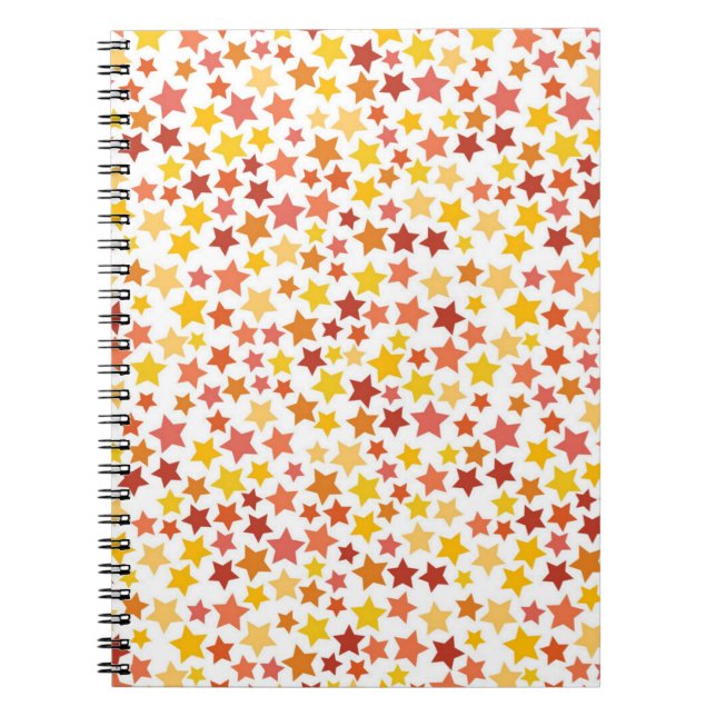 Stars pattern notebook (Front)