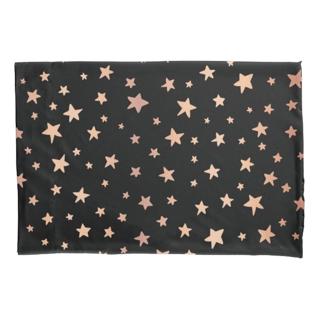 Stars pattern pillowcase (Front)