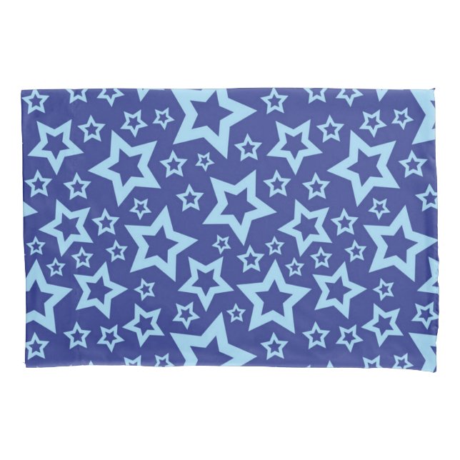 Stars pattern pillowcase (Front)