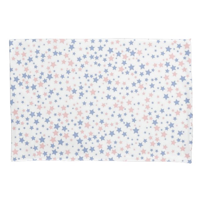 Stars pattern pillowcase (Front)