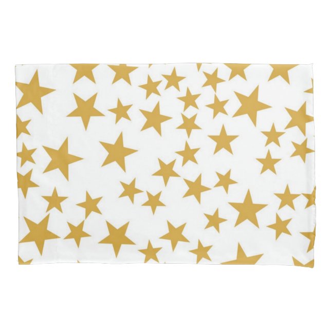 Stars pattern pillowcase (Front)