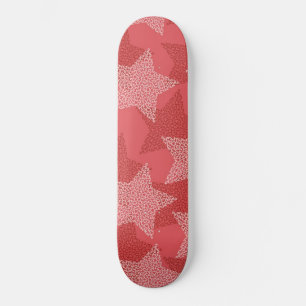 Stars pattern skateboard