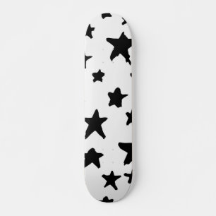 Stars pattern skateboard