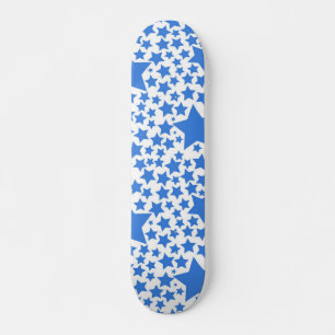 Stars pattern skateboard