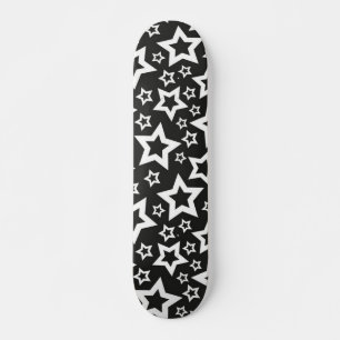 Stars pattern skateboard