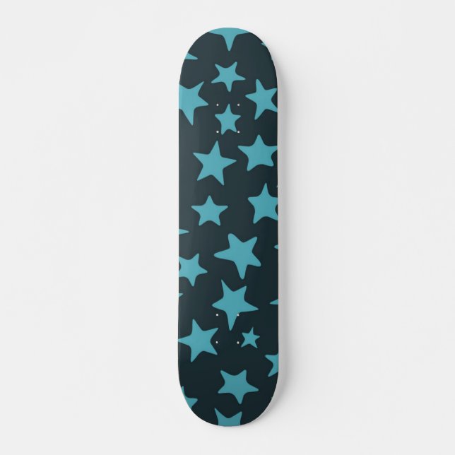 Stars pattern skateboard (Front)