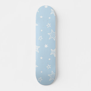 Stars pattern skateboard