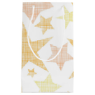 Stars pattern small gift bag