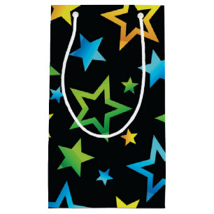 Stars pattern small gift bag